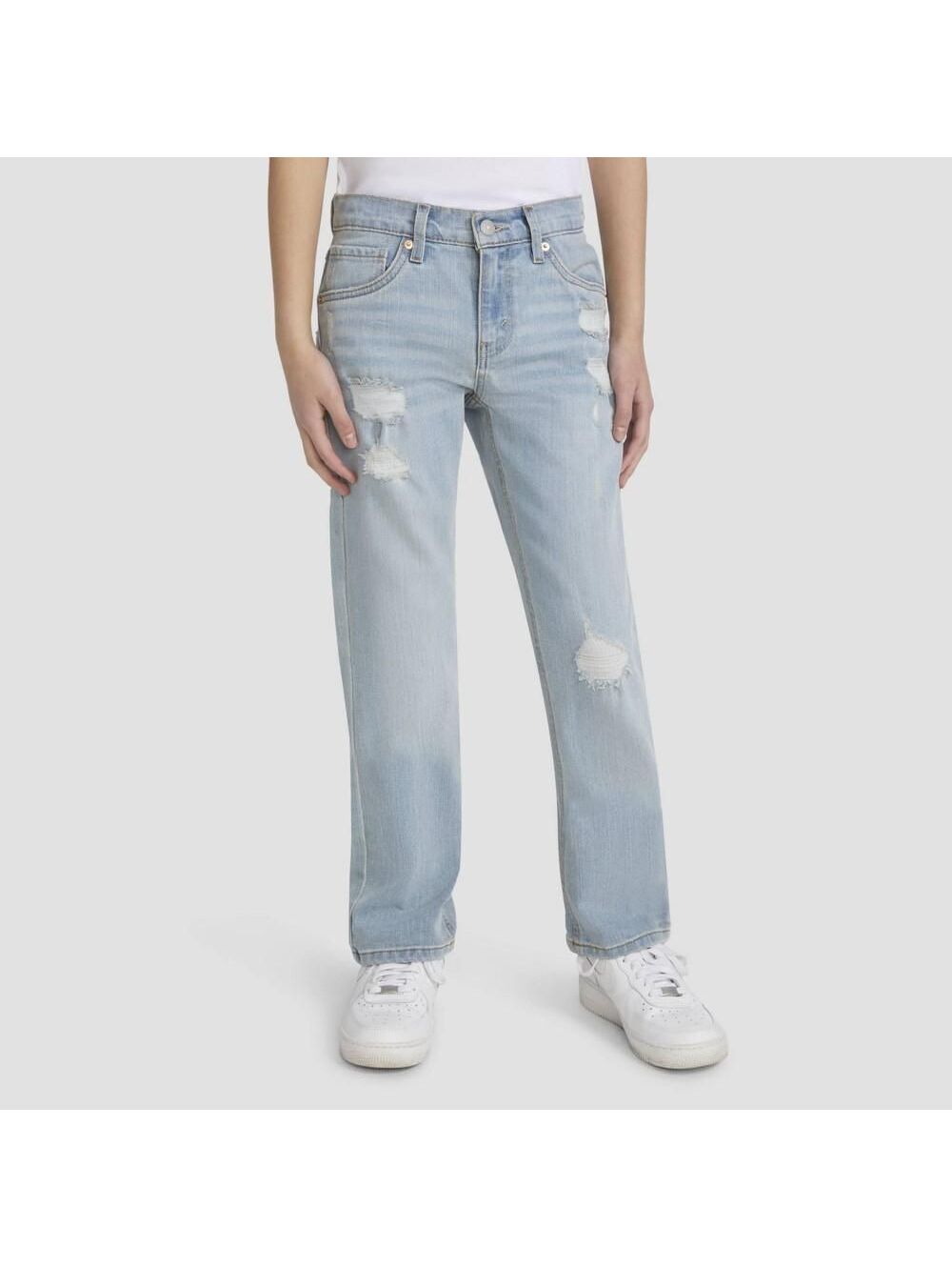 Levi's® Boys' 511 Slim Fit Performance Jeans - Light Wash 20: Mid Rise
